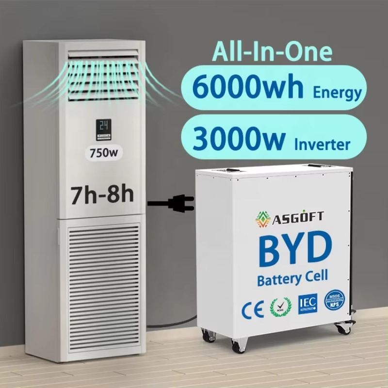Hybrid Solar Inverter - 6 кВтч Открытый «все в одном»