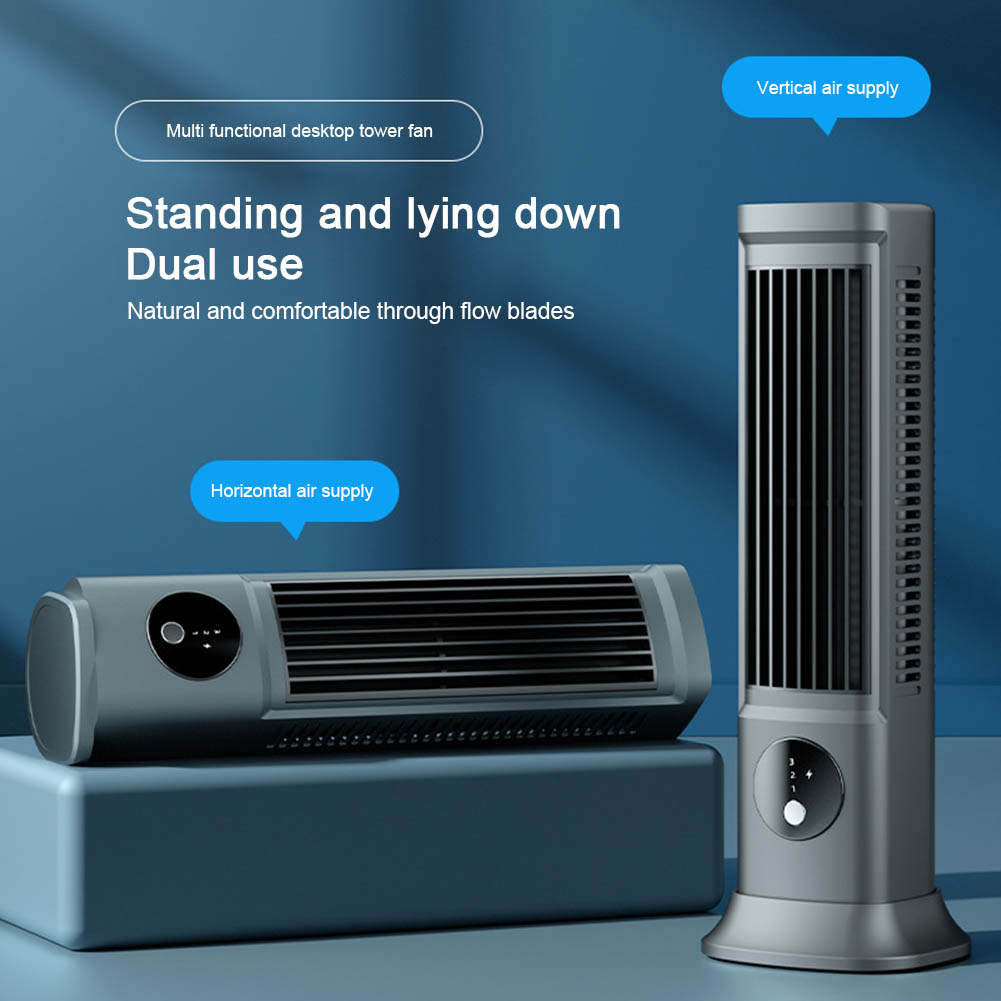 Mini Wind Turbine Vertical - Портативный башенный вентилятор с вертикальным горизонтальным