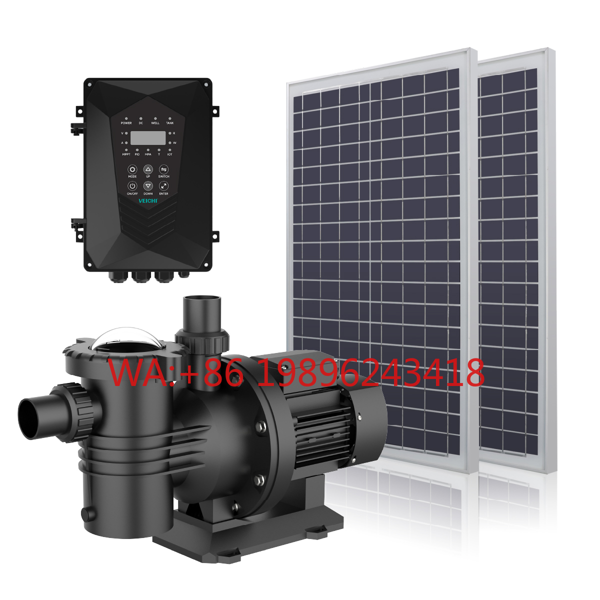 Hybrid Solar Inverter - Гибридный инверторный насос VEICHI AC/DC для