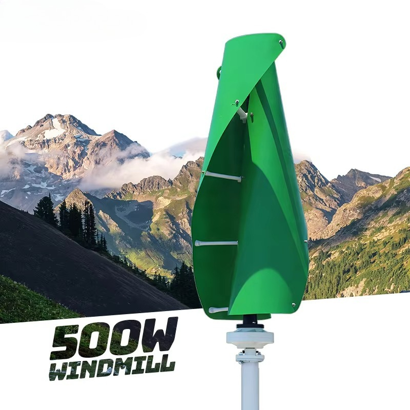 Mini Wind Turbine Vertical - Вертикальная ветряная турбина 2 кВт 3