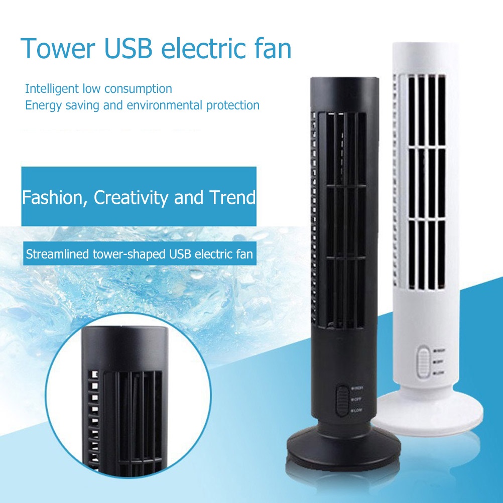 Mini Wind Turbine Vertical - Портативный воздухоохладитель E9, вертикальный безлопастной вентилятор,