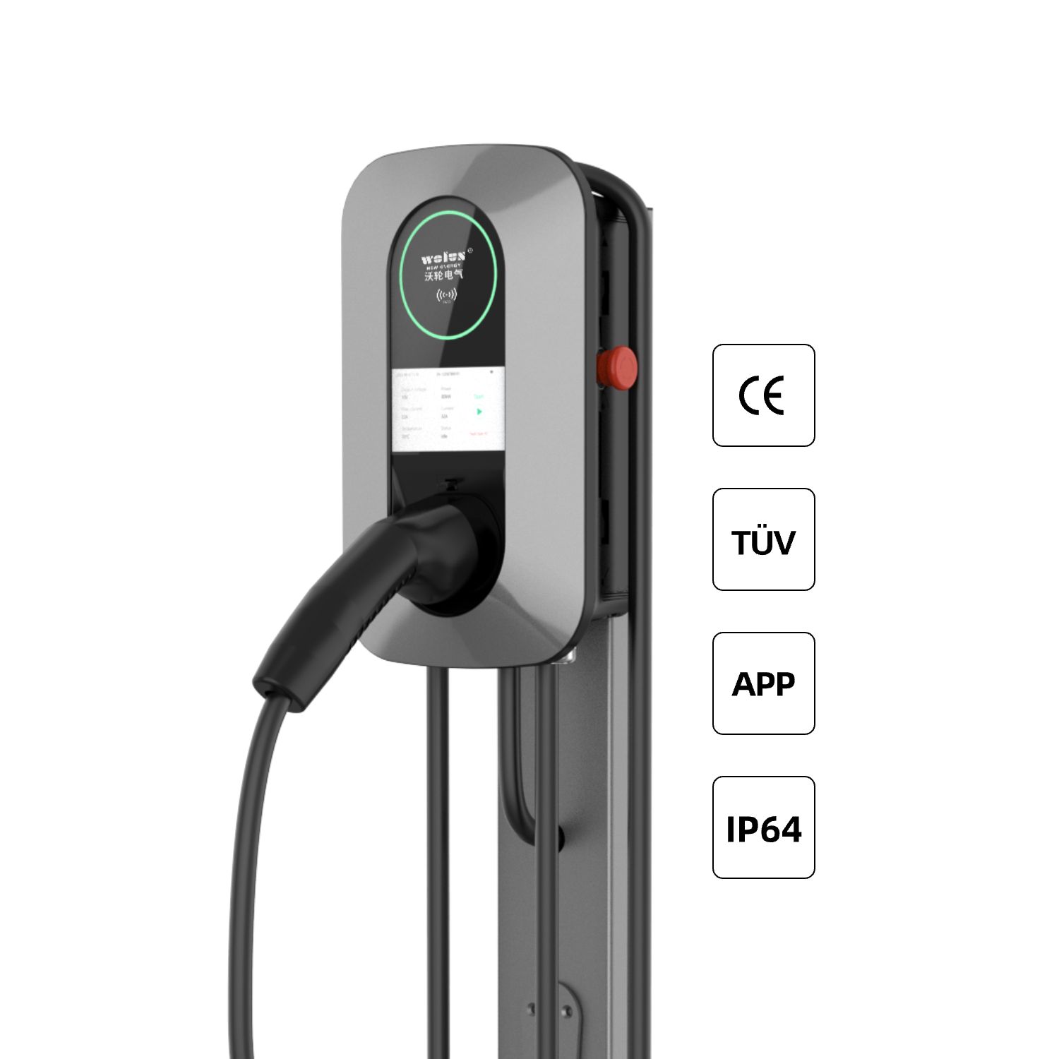 Зарядная станция переменного т – обзор и цена Ev Charger Wallbox