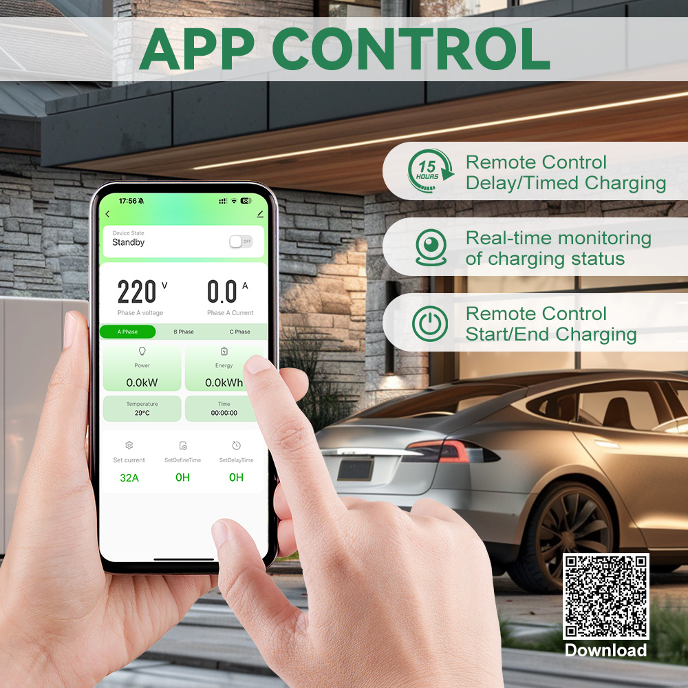 IPENGEN Type2 Зарядная станция – обзор и цена Ev Charger Wallbox