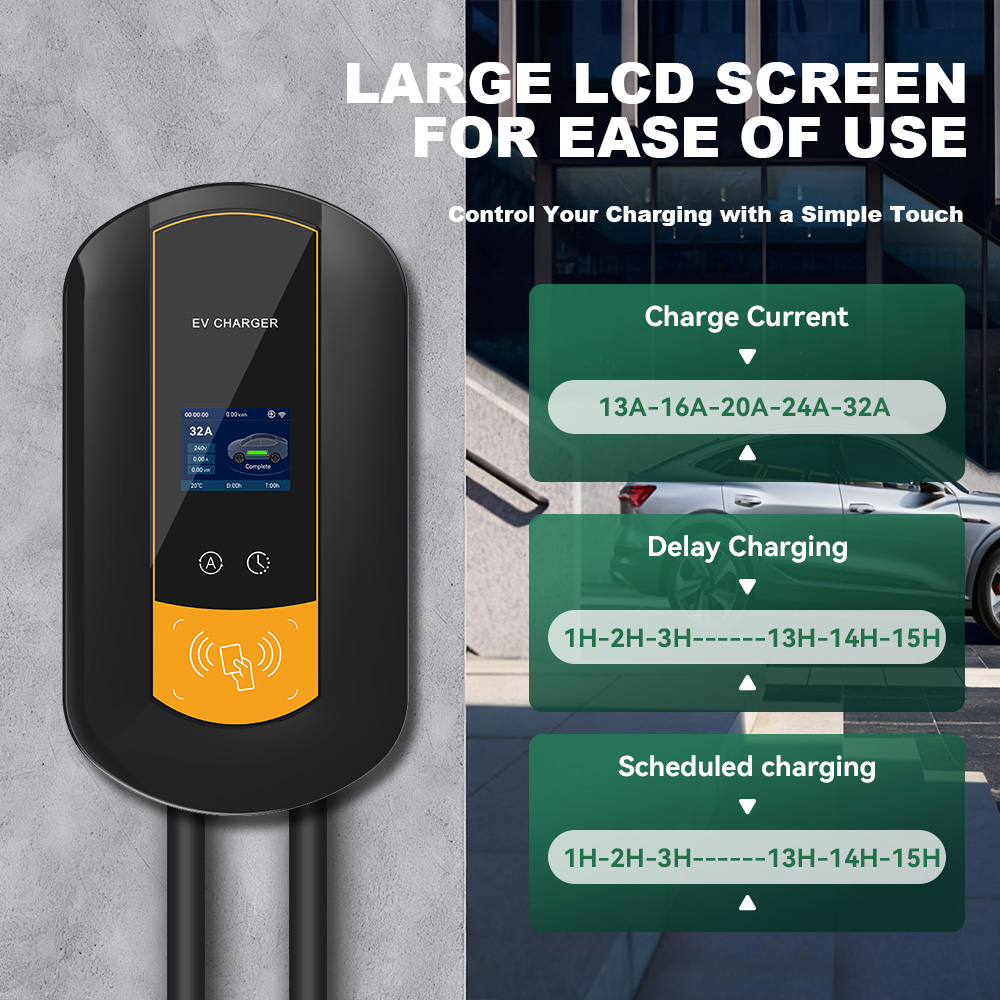 IPENGEN Type2 Зарядная станция – обзор и цена Ev Charger Wallbox
