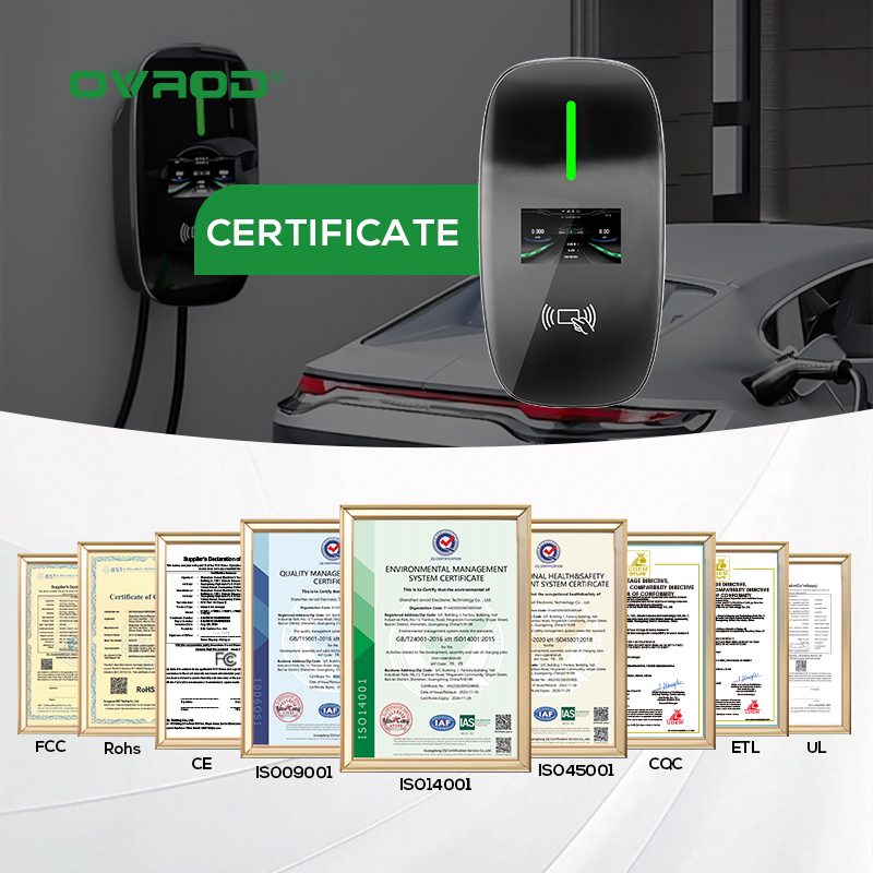 Зарядная станция Ovrod New Ene – обзор и цена Ev Charger Wallbox