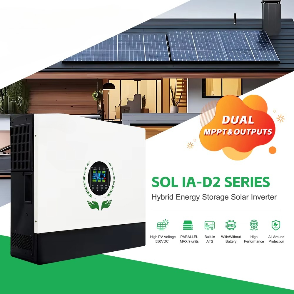 MPPT и выход 550 В постоянного – обзор и цена Hybrid Solar Inverter